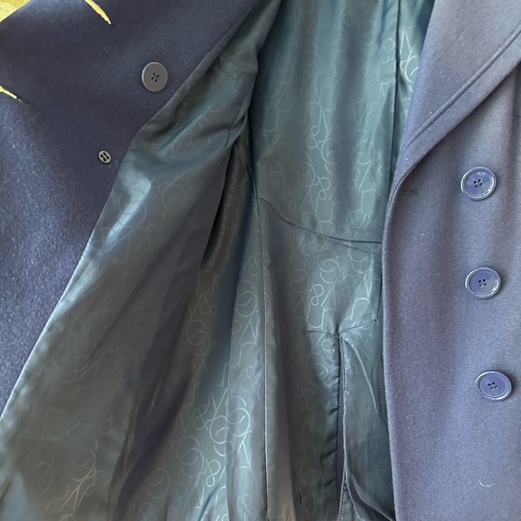 NY&Co cobalt blue peacoat - Picture 9 of 9